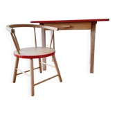 Vintage children’s desk and chair