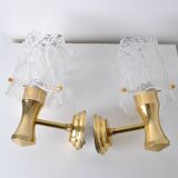 Pair of wall lights 1980
