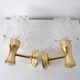 Pair of wall lights 1980