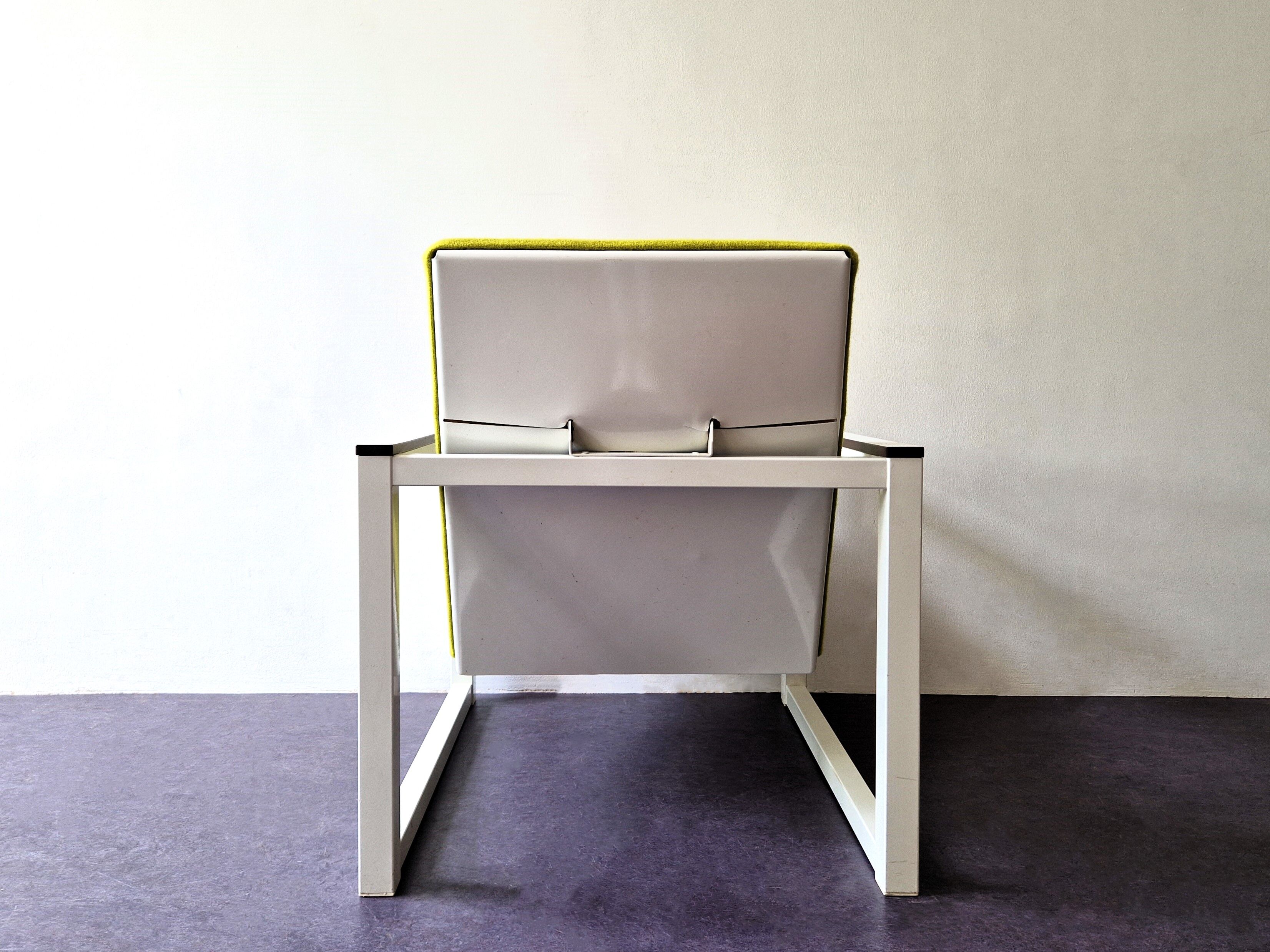 Reupholstered lounge chair by Tjerk Reijenga and Friso Kramer for Pilastro, The Netherlands 1960's