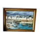 A large painting signed alvaro guillot