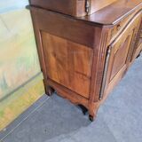 Double-body sideboard in cherry wood, Louis XV period