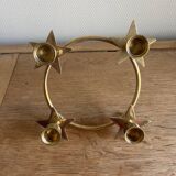 Vintage brass candle holder