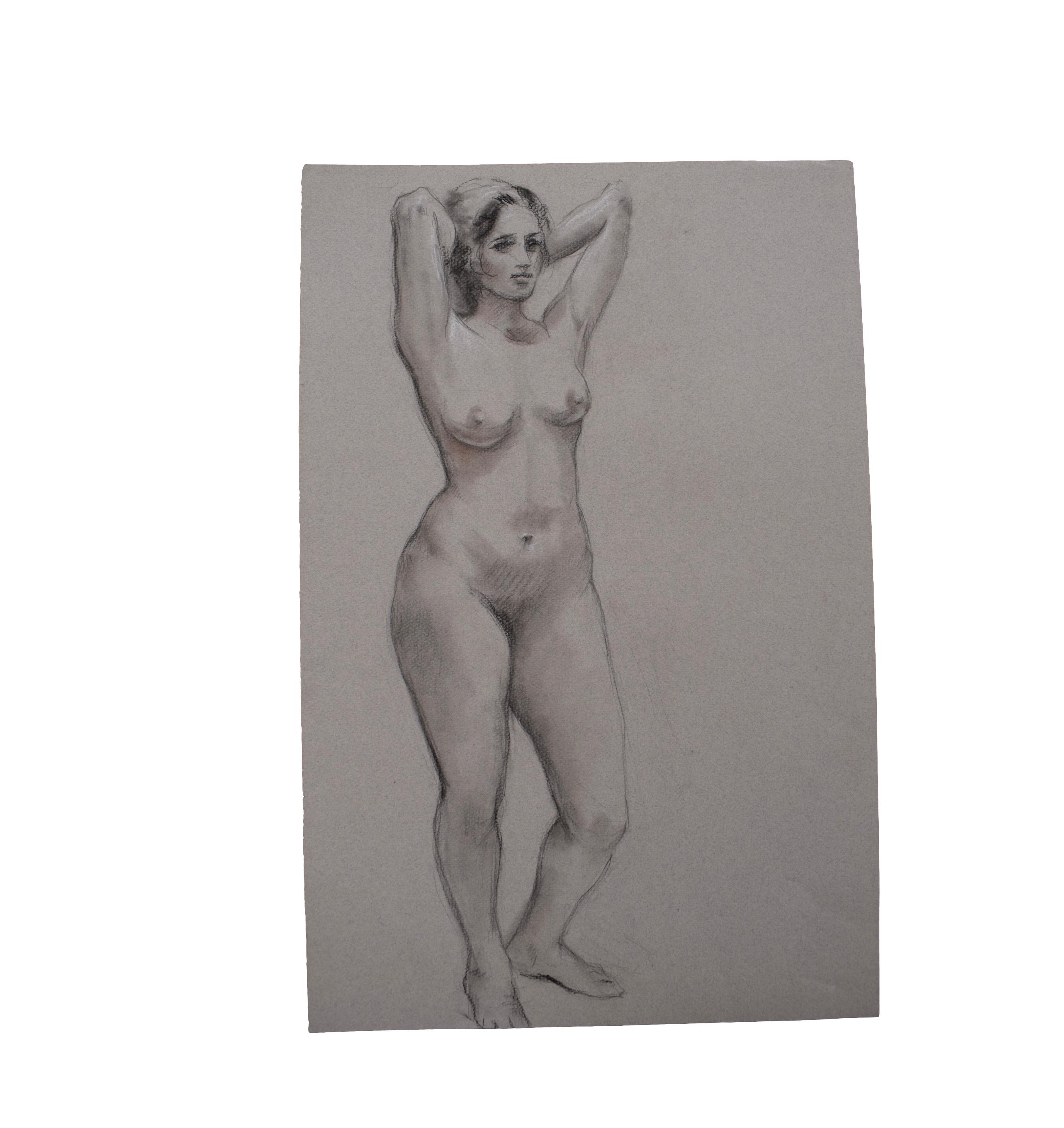 Vintage academic drawing