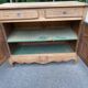 Louis XV buffet renovated in solid oak from the 18th century.