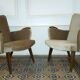 lot of 5 chairs Danish 50/60s Arno Votteler Knoll