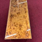 Gilded bronze coffee table palm tree décor