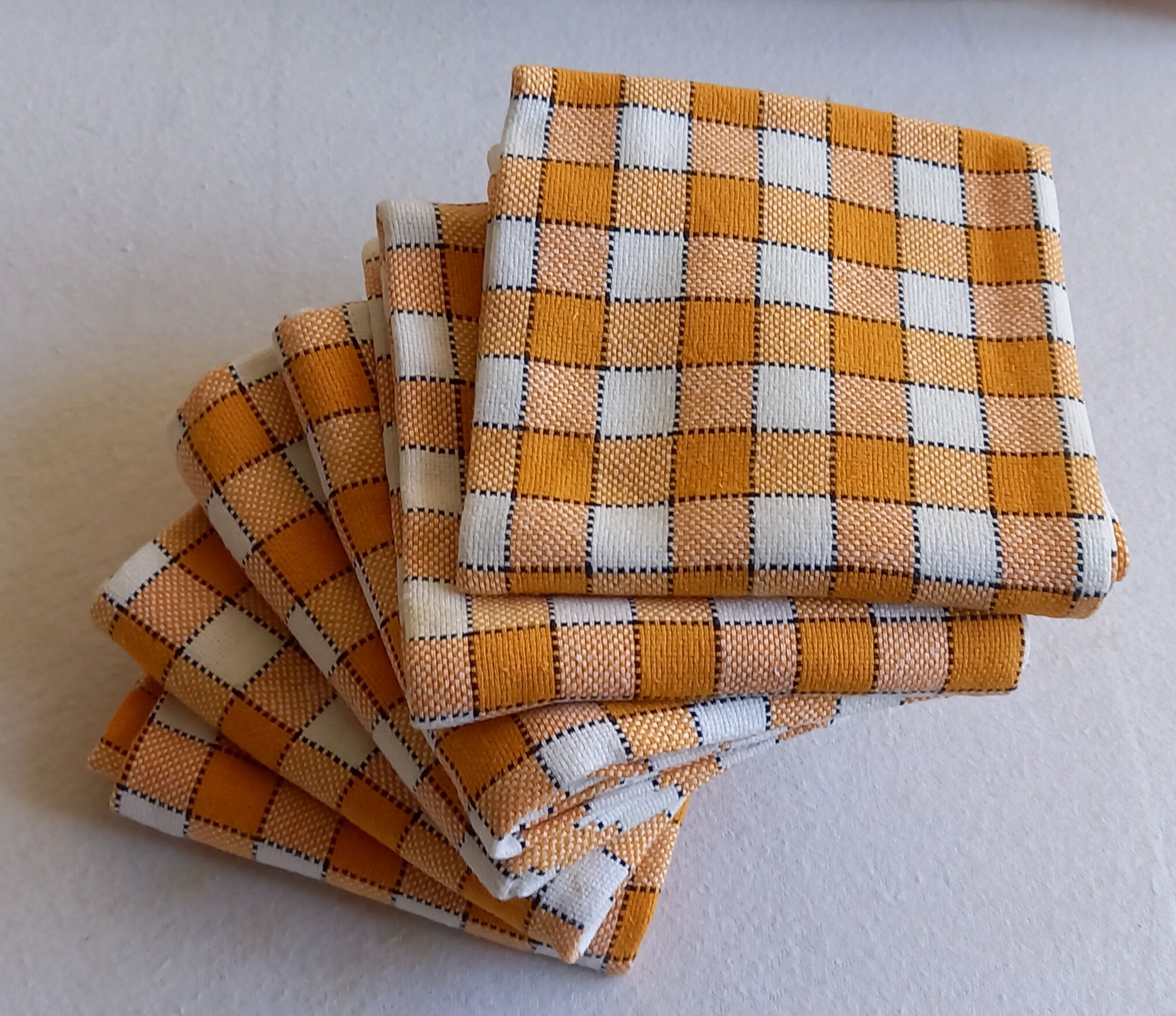 New vintage tablecloth and six napkins