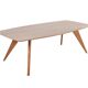 Grande table à manger scandinave - 230 cm - estampillée Lau Lauritsen - Danemark années 60