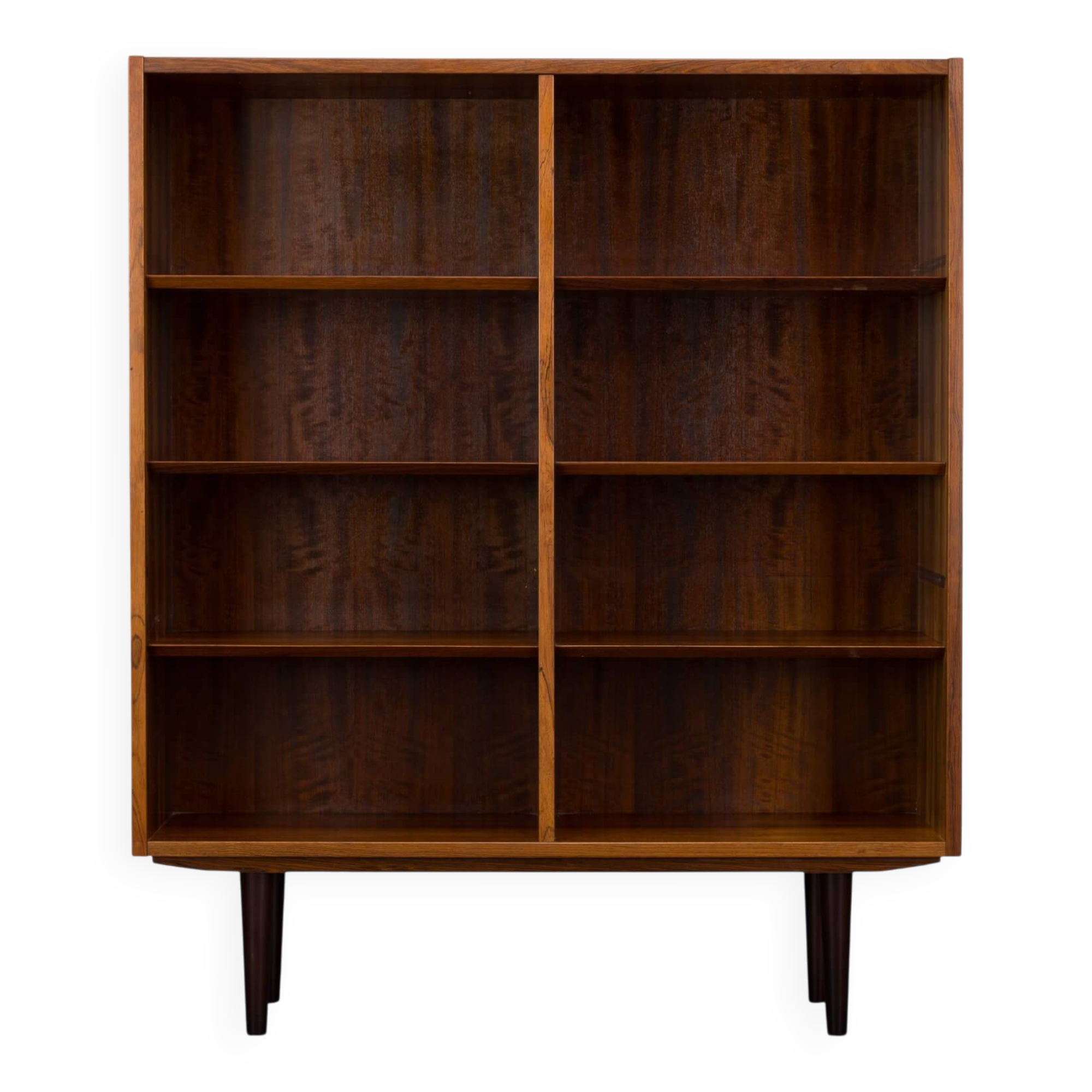 Danish midcentury modern  Rosewood Bookcase by Hundevad & Co, 1960s