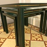 Nesting coffee tables by Pierre Vandel