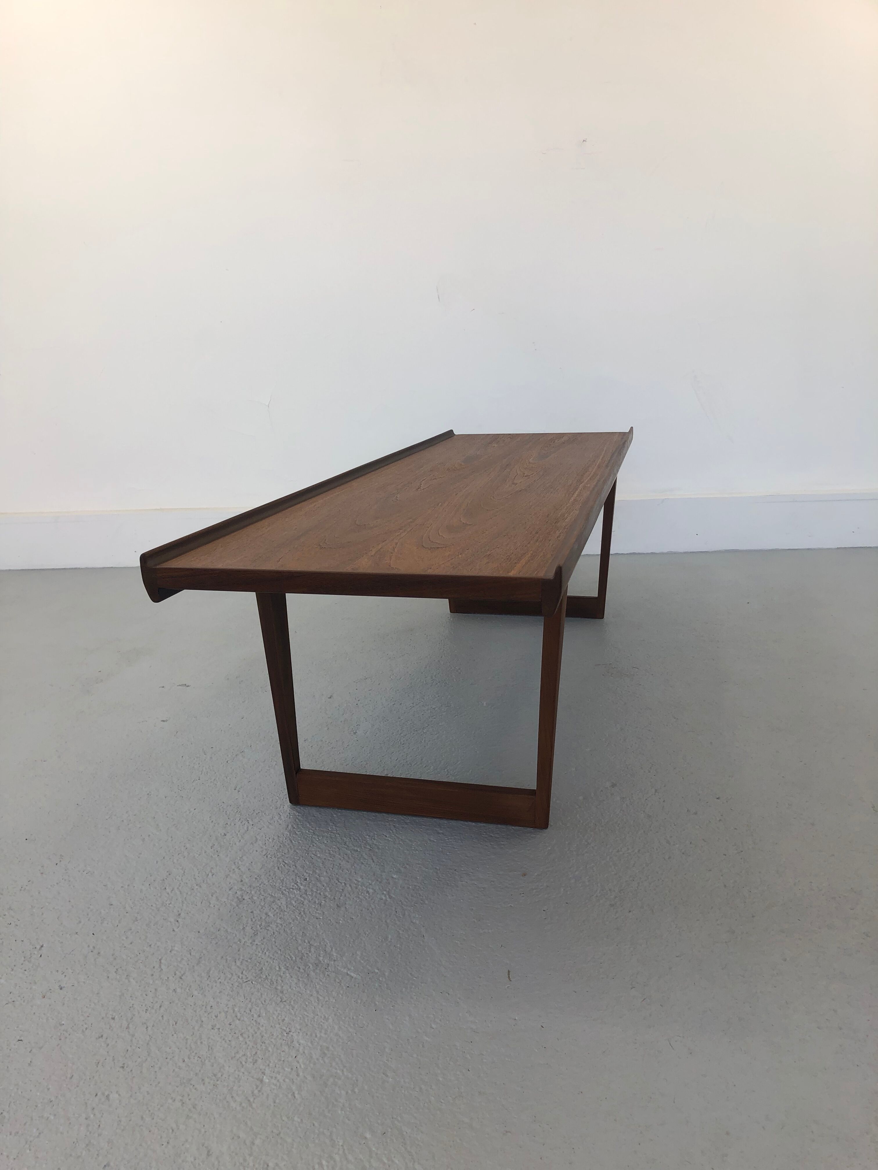 Mid-Century Danish Teak Coffee Table by Peter Løvig Nielsen for Løvig, 1960s