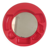 Red mirror Jean-Pierre Vitrac 70s