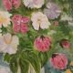 Original Oil on Canvas – “Large Bouquet” by JJ – Signed, Framed 65 × 77 cm