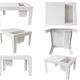 Flair magazine rack table from Prisunic in the style of Marc Held from the 1970s.