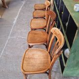 Old bistro chairs