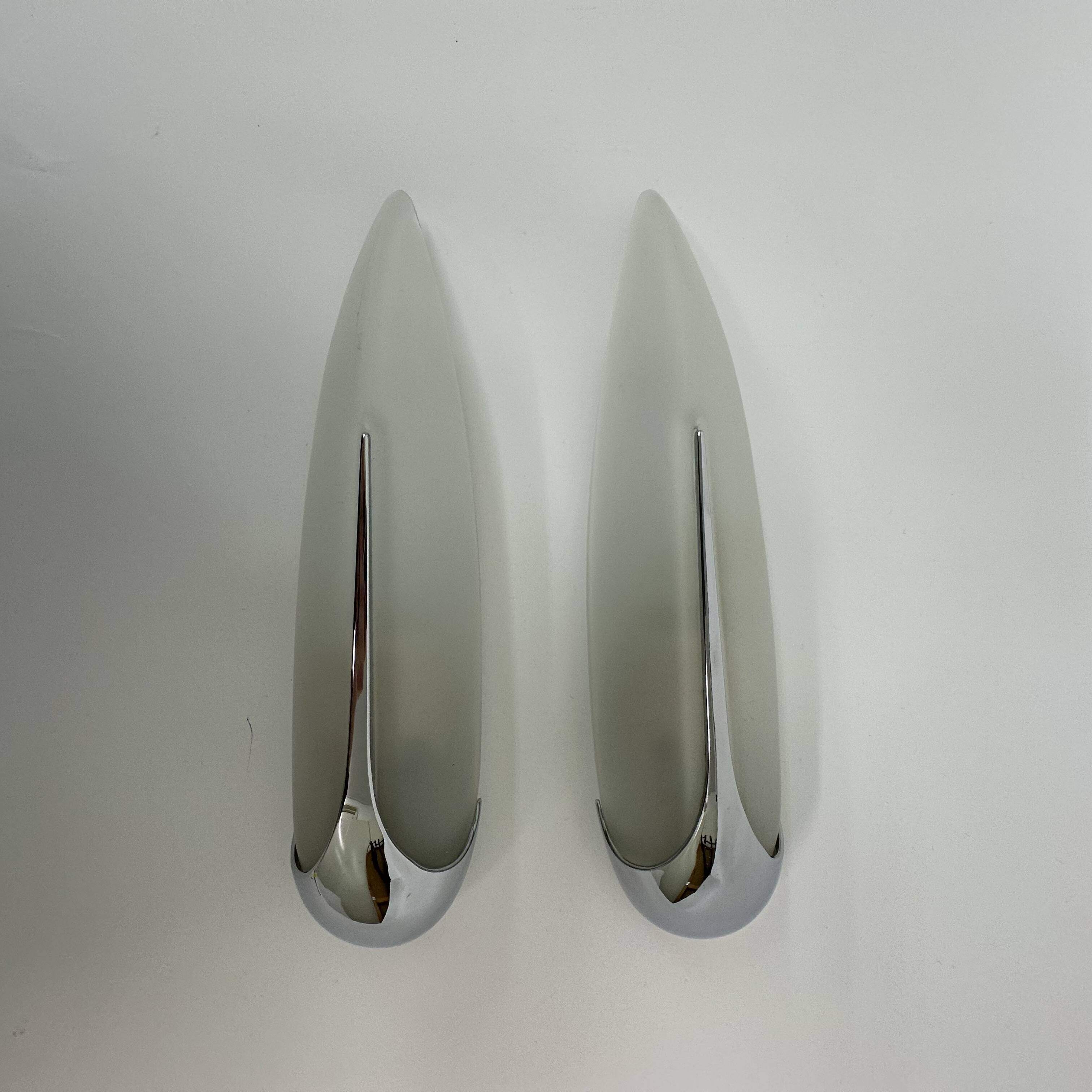 Paire d'appliques Idearte Sconces Espagne années 1980