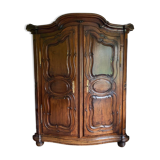 Alsatian walnut wardrobe 18th century