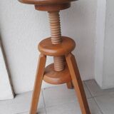 Wooden screw stool