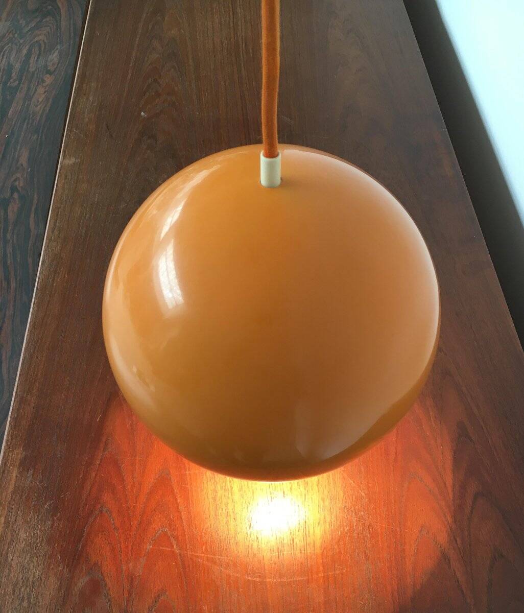 Topan pendant lamps by Verner Panton for Louis Poulsen, 1970s, set of 2