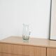 Glass jug, Italian design, 1970s, made in Italy