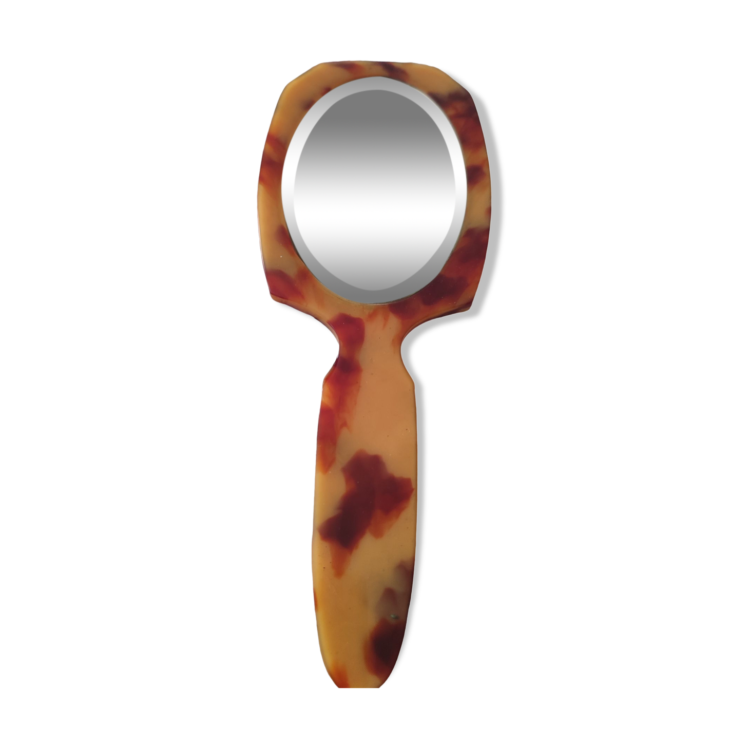 Miroir à main biseauté