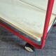 Desserte plainte design Louis Lucien Lepoix vintage 80s