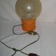 Lampe en bois tourné des années 60 - 70