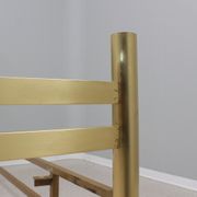 Lit vintage en laiton doré frigerio 1970s