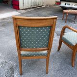 Pair of chair with cherry butt