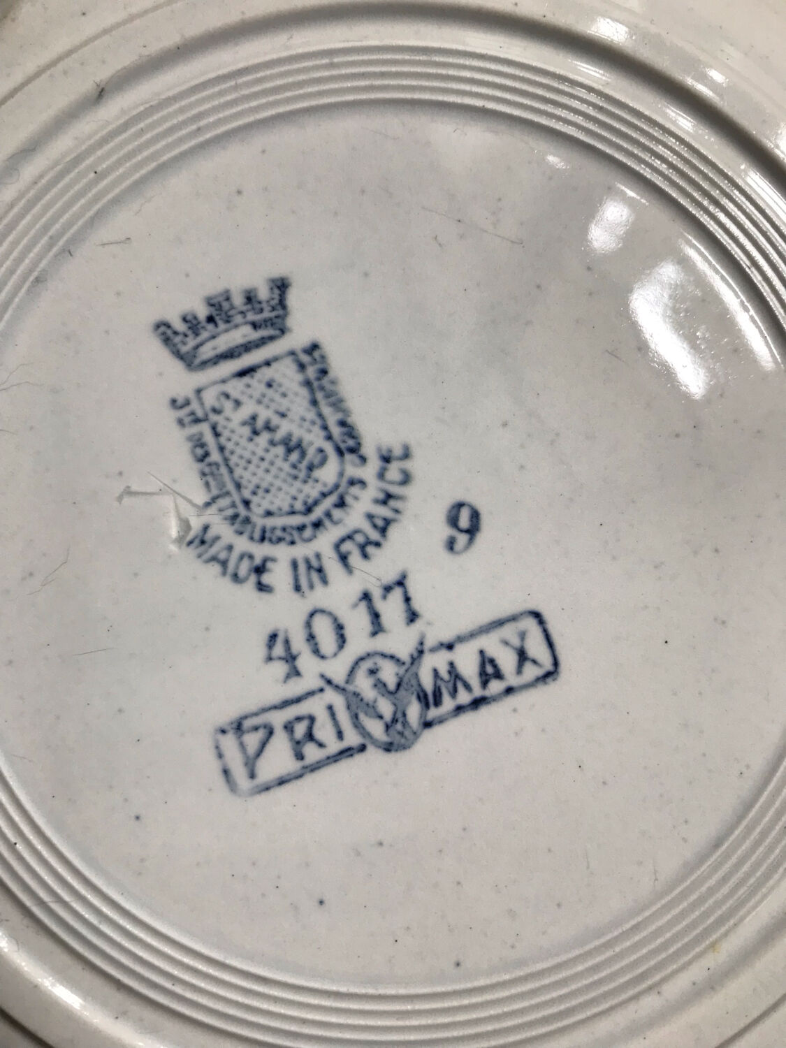 Series of 8 flat plates "PRIMAX"