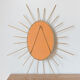 Miroir soleil 60s 37x40cm