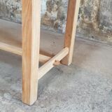 Farm table with extension cord
