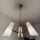 Brass Chandelier by Rupert Nikoll