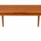 1960s 1970s Teak Extendable Dining Table Made in Denmark Danish Design