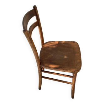 Chaise bois vintage