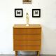 Oak Drawer Cabinet, Denmark, 1970s, Mid-Century, Vintage
