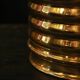 Pair of lamps in gilded brass
