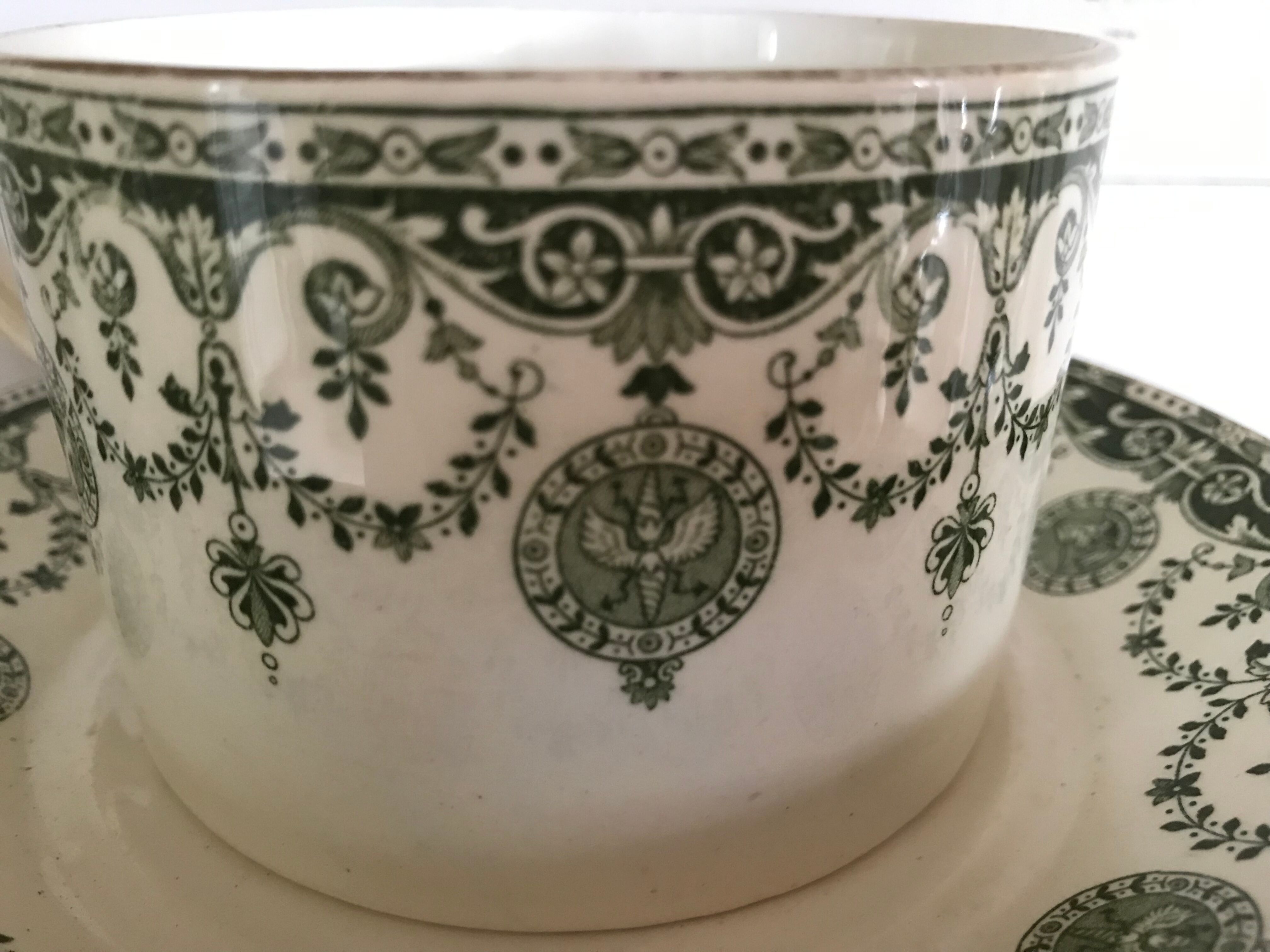 Old Badonviller cups