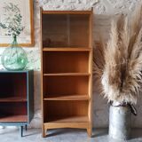 Narrow library vintage sliding door
