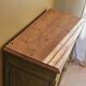 Renovated and distressed old buffet | Gaston