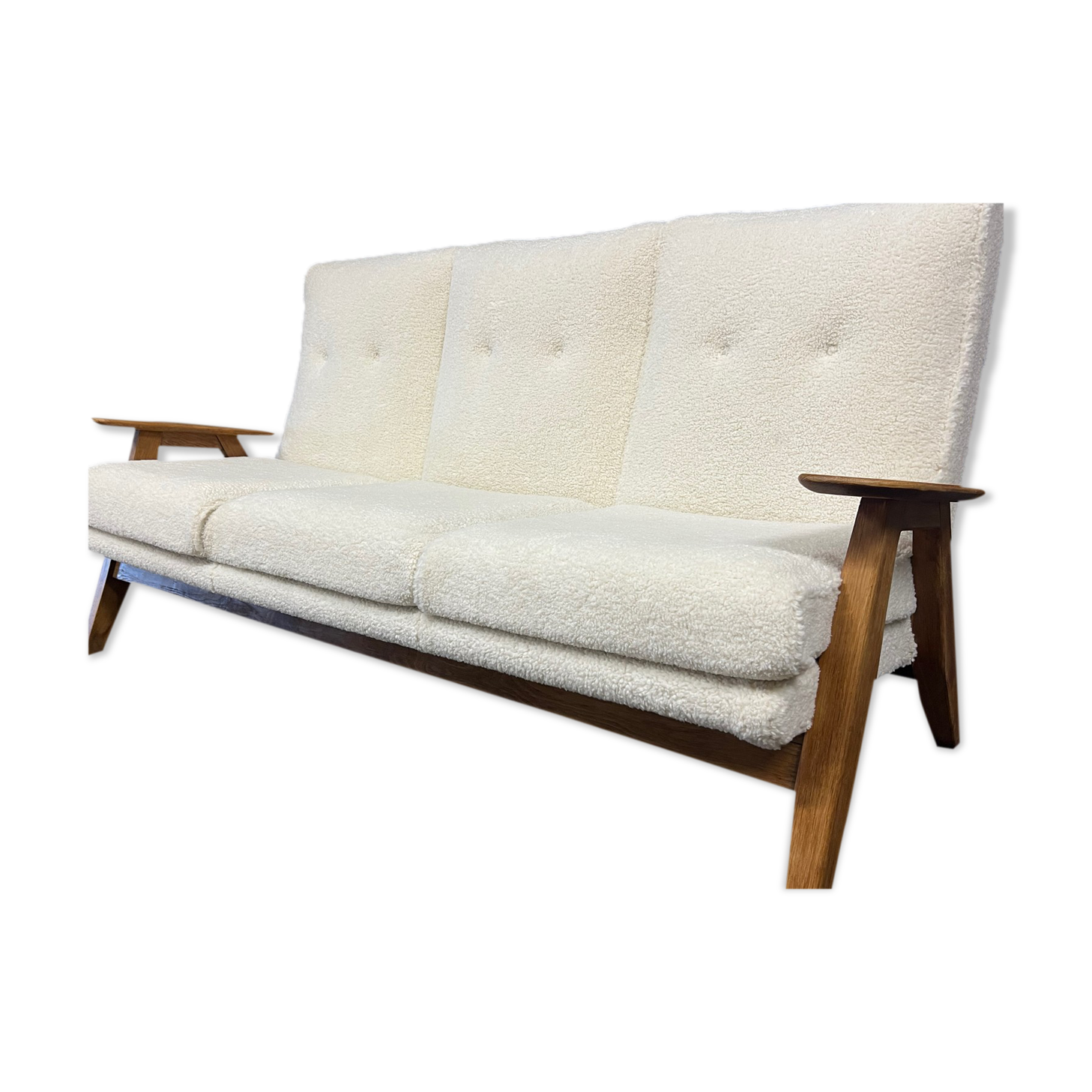 Canape SK 640 Design de Pierre Guariche Steiner année 1950