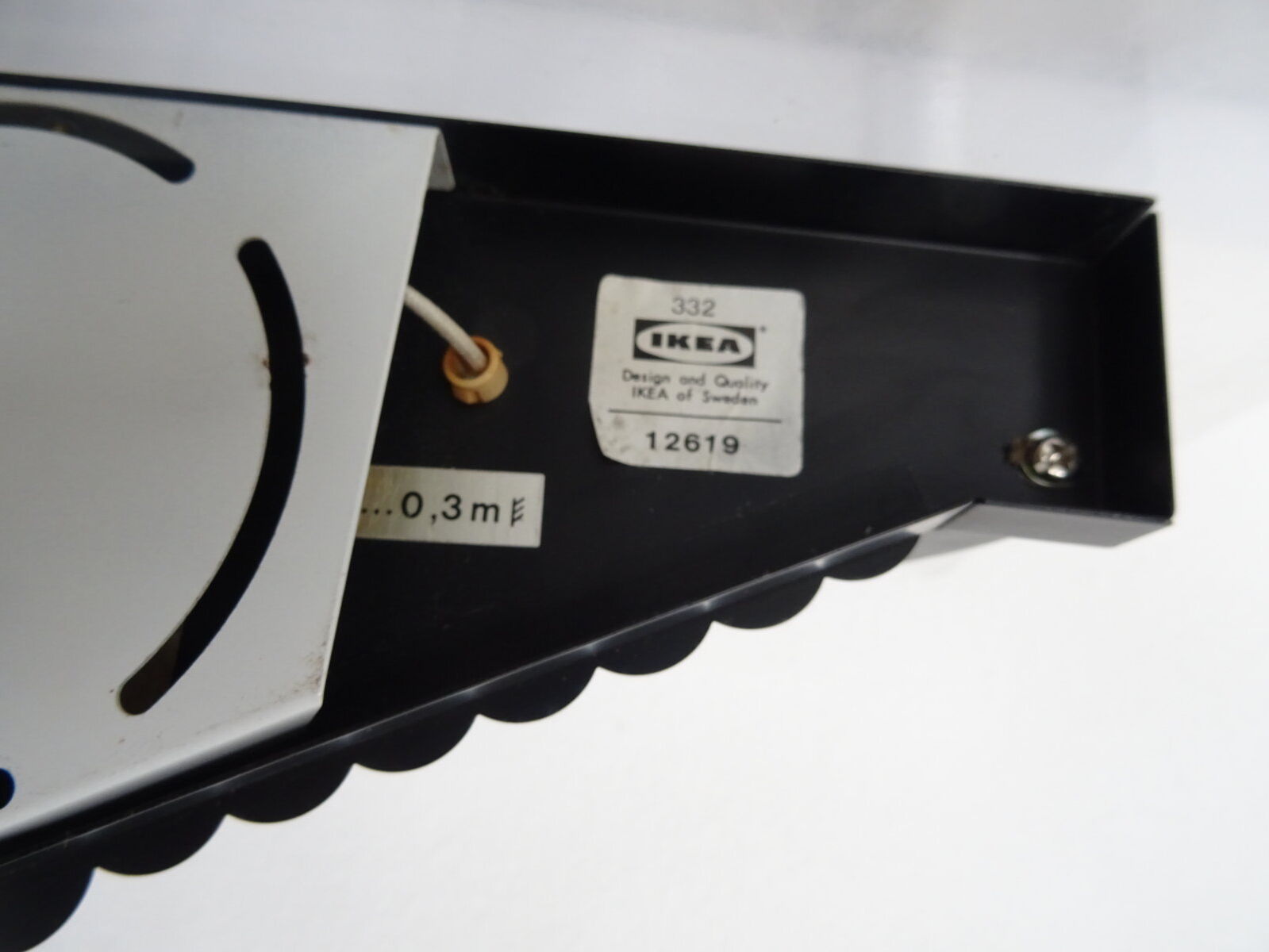 Wall light Ikea 1980