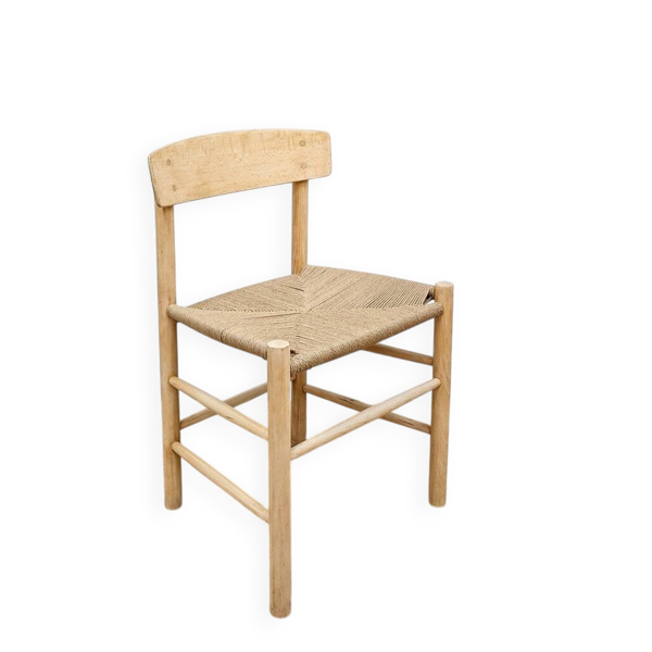 Chaise scandinave vintage modèle J39 Folkestol