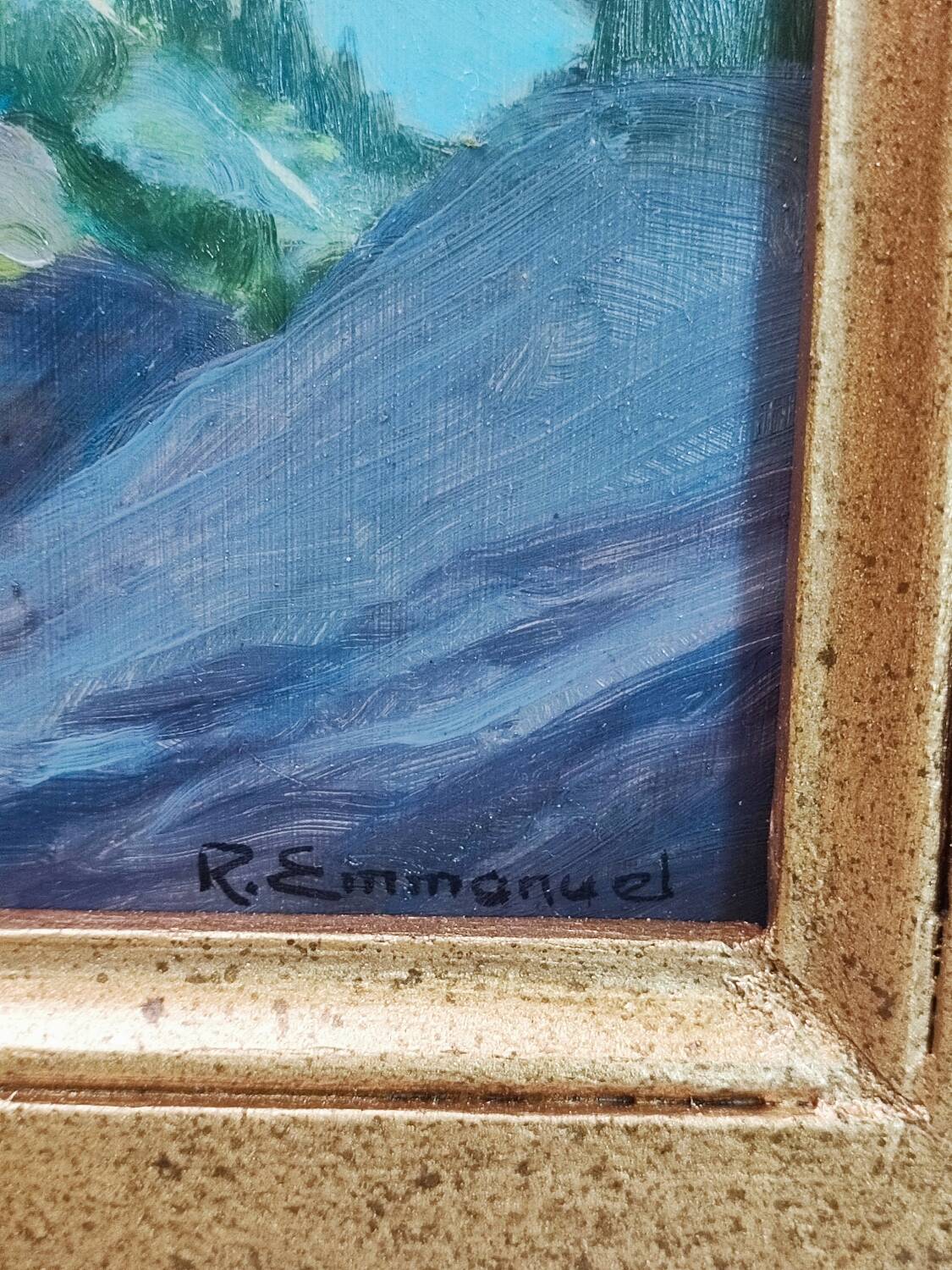 Peinture à l'huile - paysage