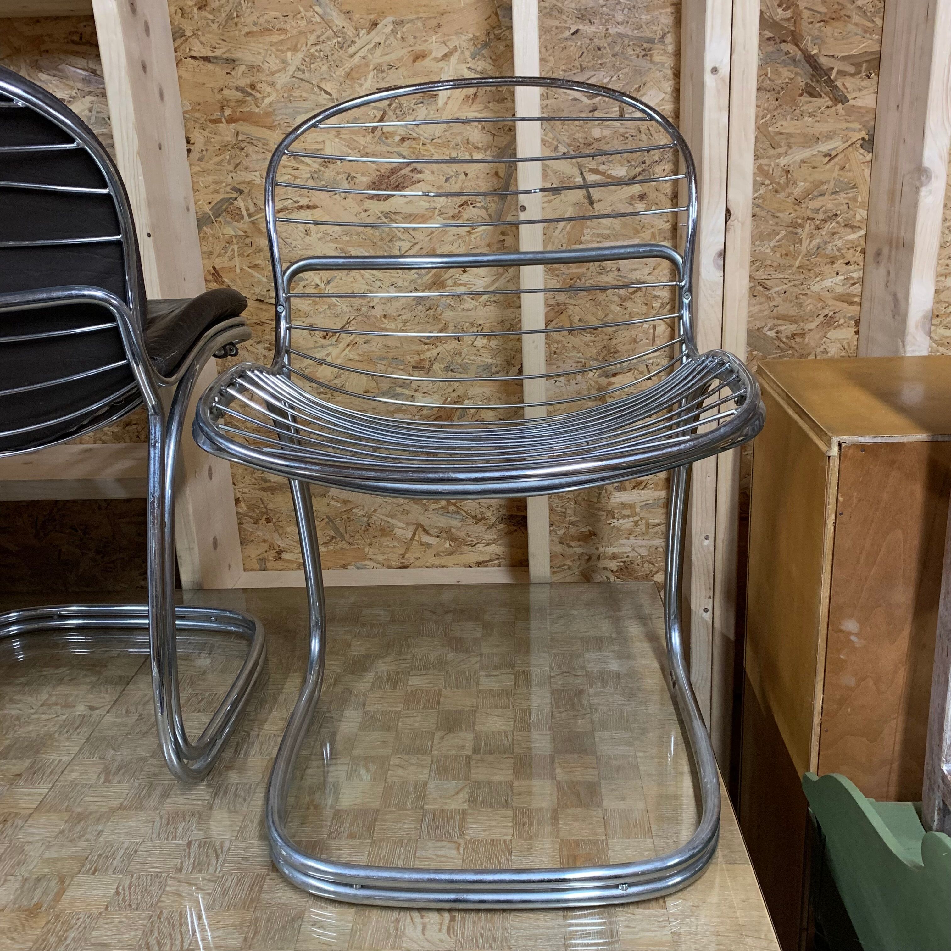 Pair of chairs Gastone Rinaldi 1970