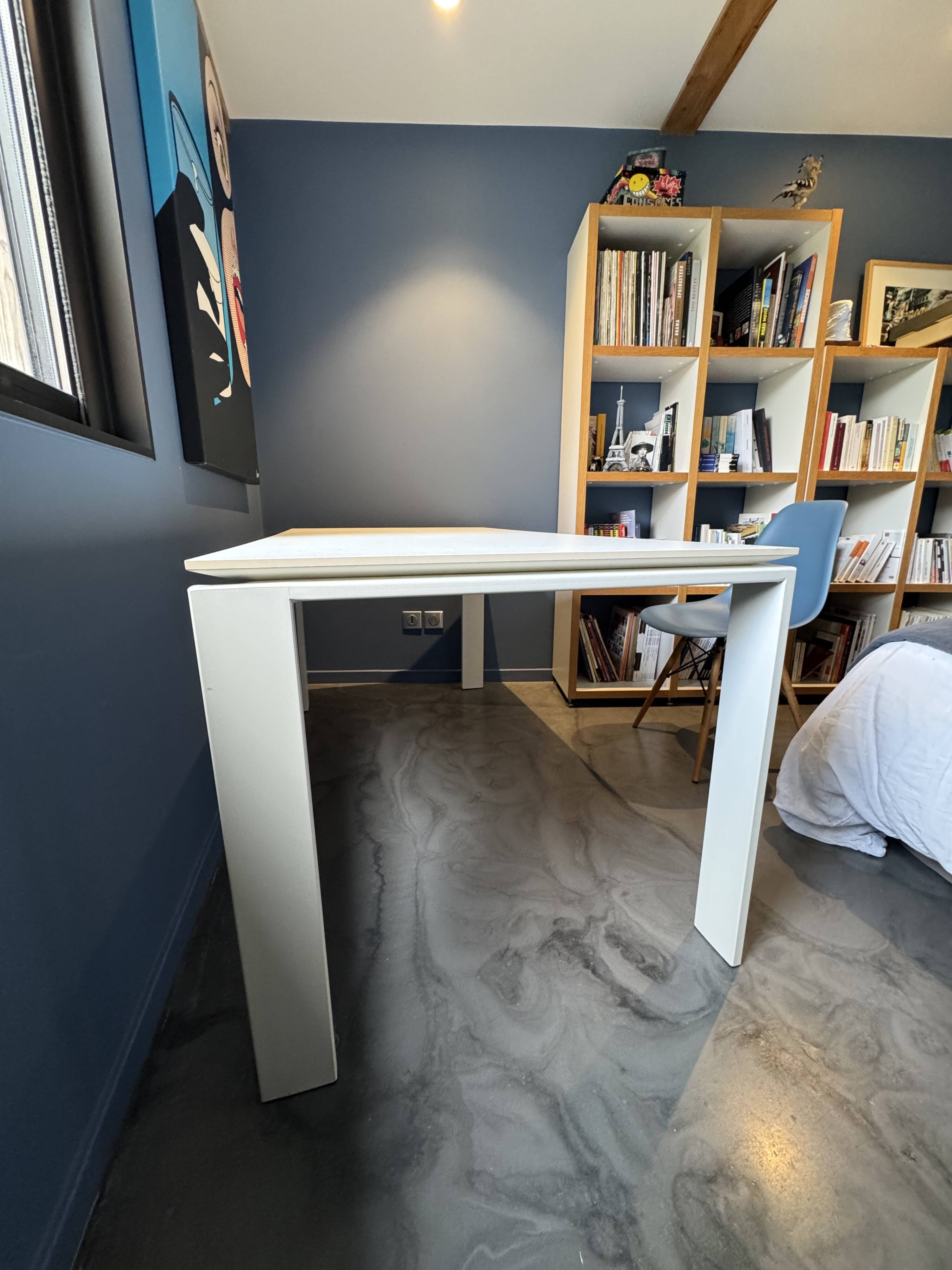 Table four soft touch Kartell 158 x 79 x 72 cm white