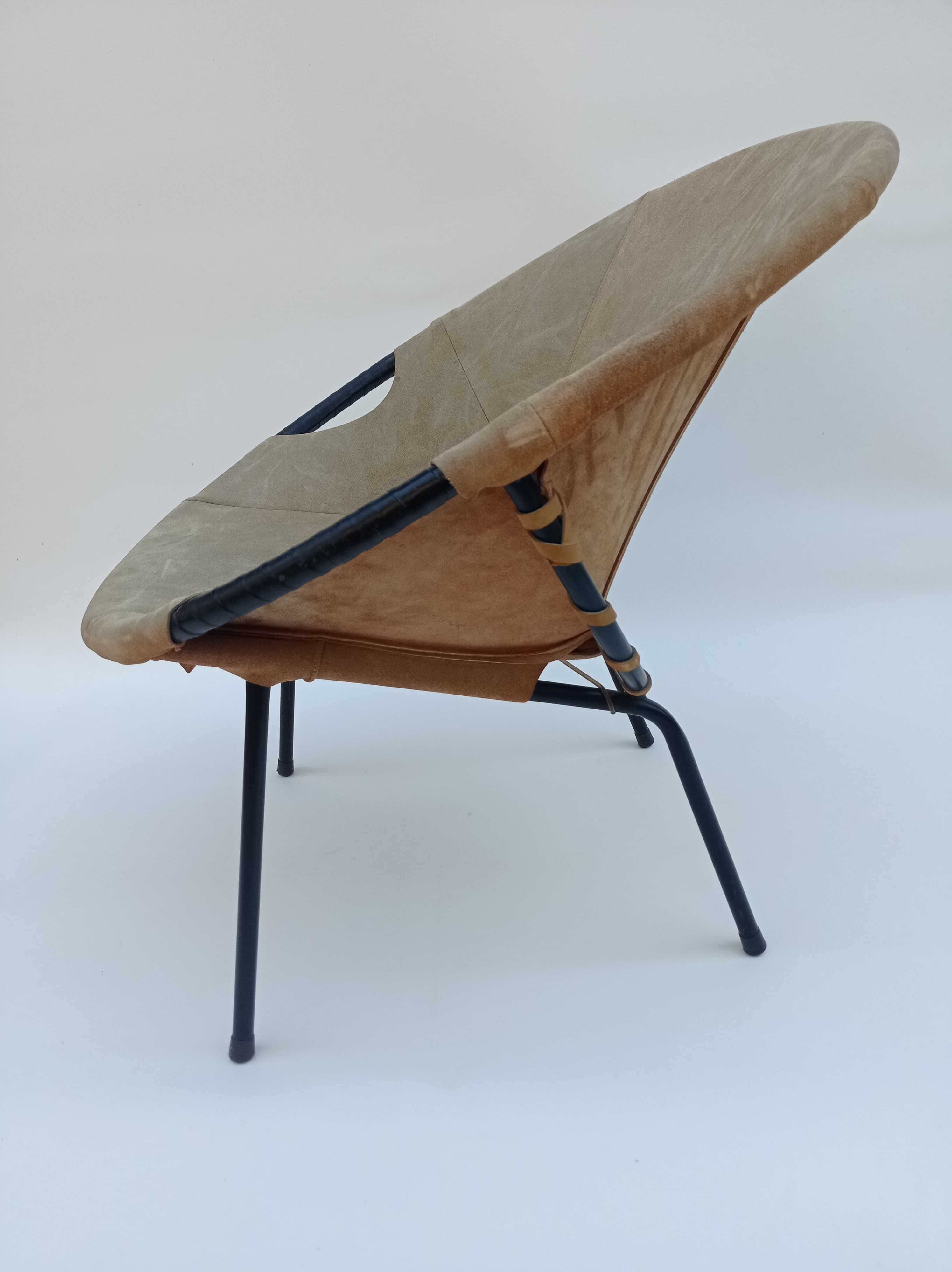 Fauteuil baloon Lusch & Co des années 1960