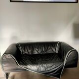 Hanging leather sofa