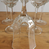 Service of 6 Luminarc water glasses France